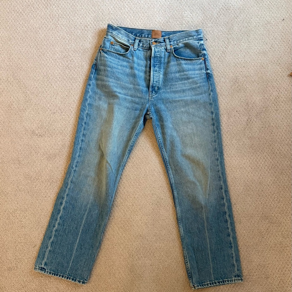 Jamie Haller The Slouch in Worn Indigo, sz 27